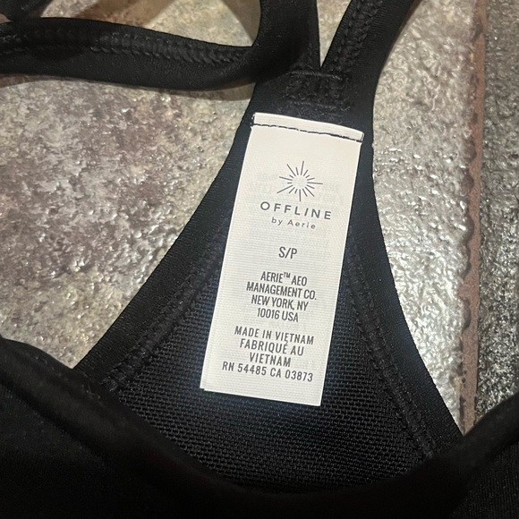 Set of Four Sports Bras (one tank)  in Black, Gray, Mint, and Pink. - Picture 6 of 6